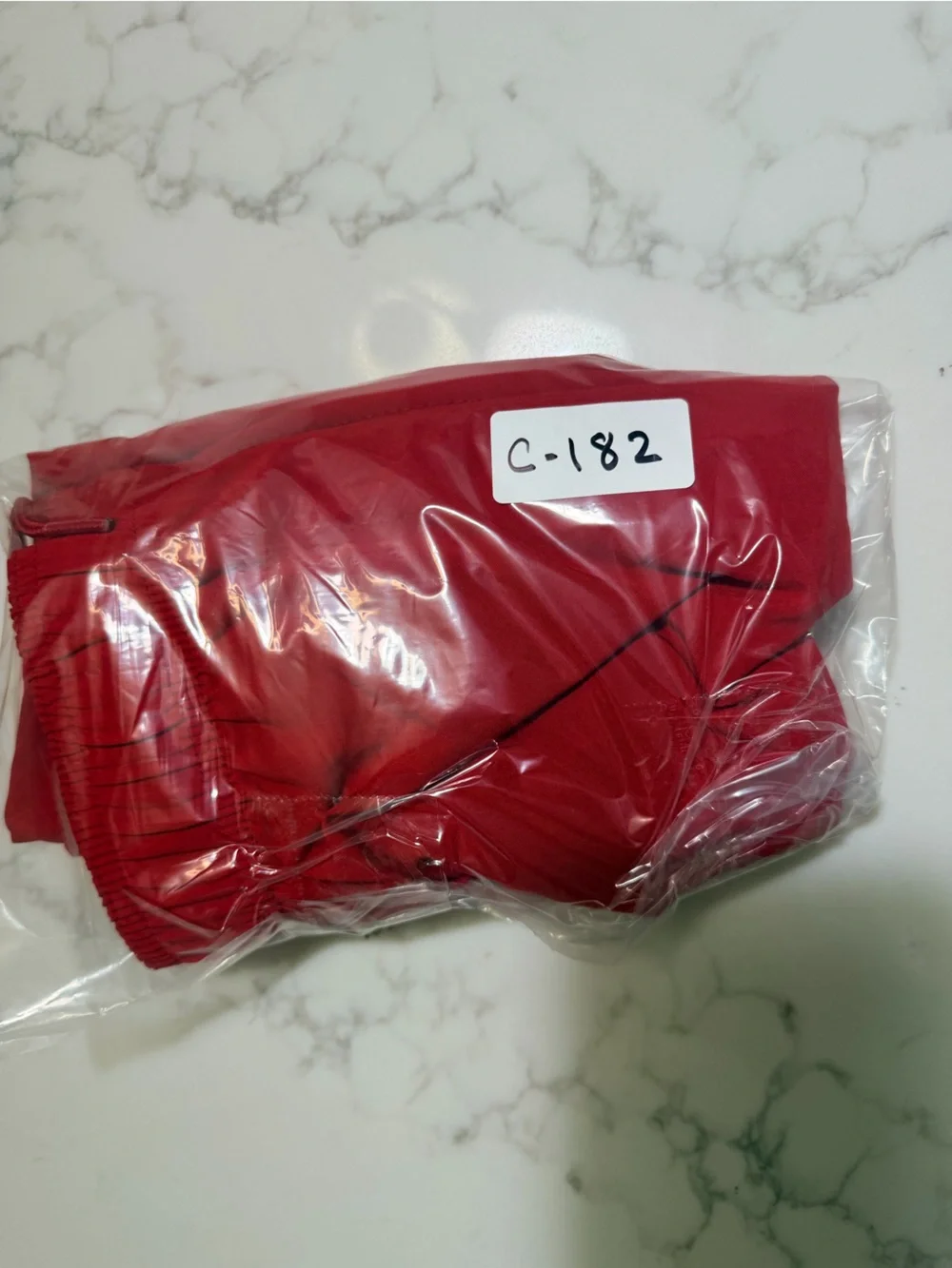 Hollister Bright Red Men's Swim Shorts